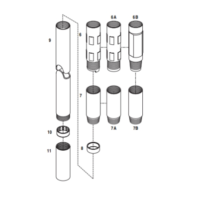 Outer Tube Components - PQ