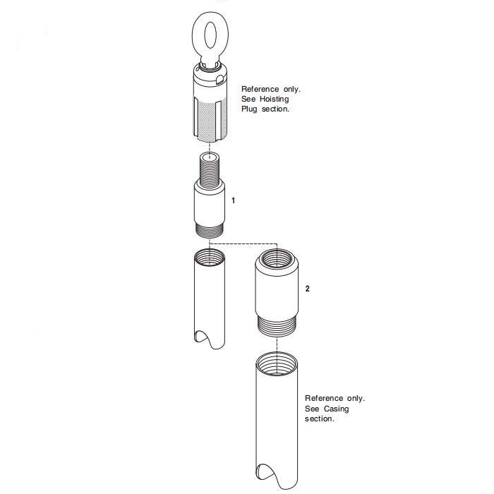 Hoisting Plug Adapter Subs