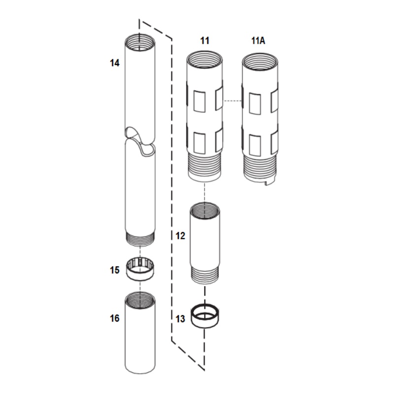 Outer Tube Components - HQ3