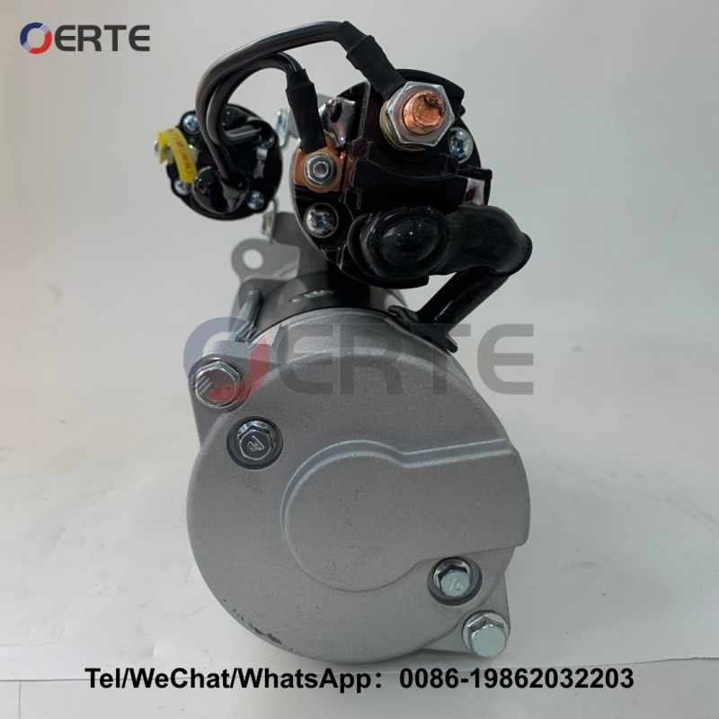 612600090293 Engine Starter Motor 24V 12T Compatible with Weichai WD615 WP10 Sinotruk HOWO Shacman
