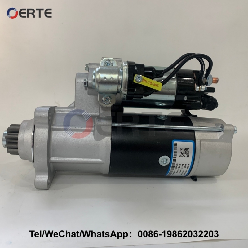 VG1560090001 Engine Starter Motor 24V 10T Compatible with Weichai WD615 WD618 Sinotruk HOWO Shacman