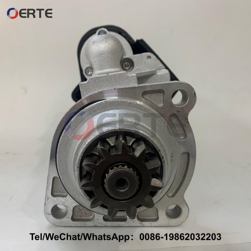 612600091076 Engine Starter Motor 24V 12T Compatible with Weichai WP12 WP13 Shacman HOWO Trucks