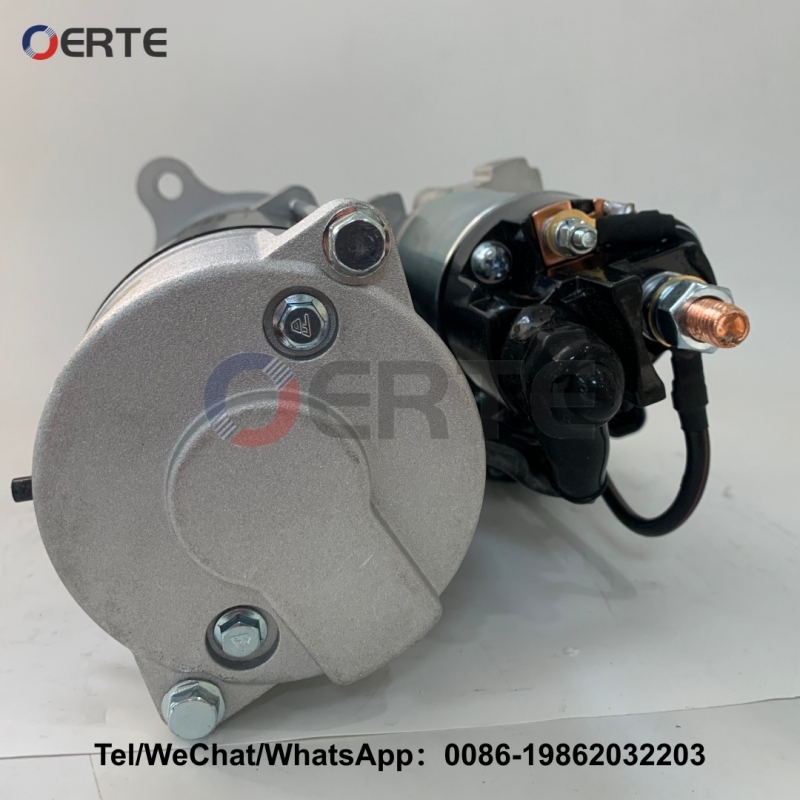 612630030208 Engine Starter Motor 24V 11T Compatible with Weichai WP12 WP13 Shacman HOWO Trucks