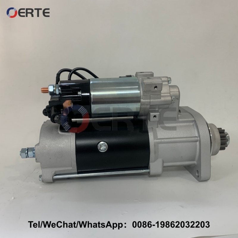 61500090029 Engine Starter Motor 24V 11T Compatible with Weichai WD615 Sinotruk HOWO Shacman Trucks