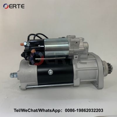 61500090029 Engine Starter Motor 24V 11T Compatible with Weichai WD615 Sinotruk HOWO Shacman Trucks