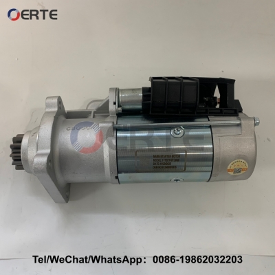 612600091076 Engine Starter Motor 24V 12T Compatible with Weichai WP12 WP13 Shacman HOWO Trucks
