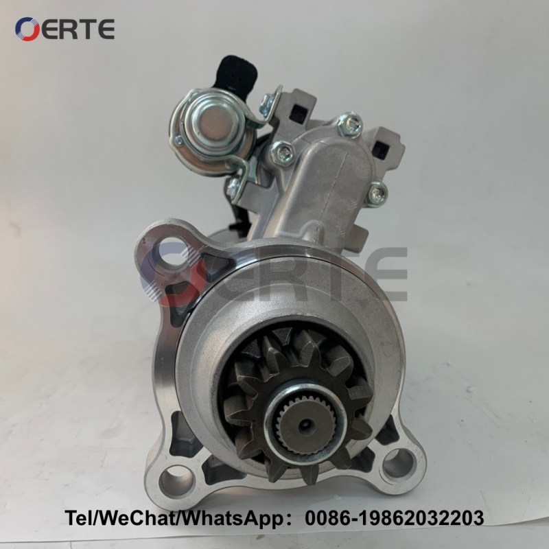 612630030208 Engine Starter Motor 24V 11T Compatible with Weichai WP12 WP13 Shacman HOWO Trucks