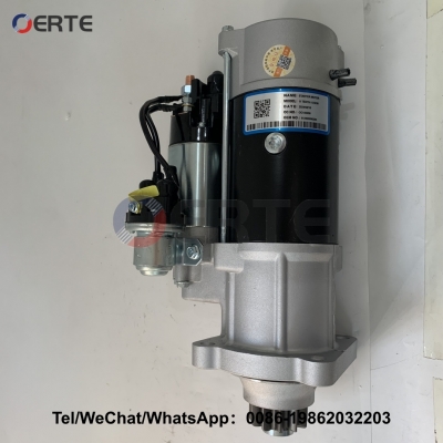 612600090293 Engine Starter Motor 24V 12T Compatible with Weichai WD615 WP10 Sinotruk HOWO Shacman