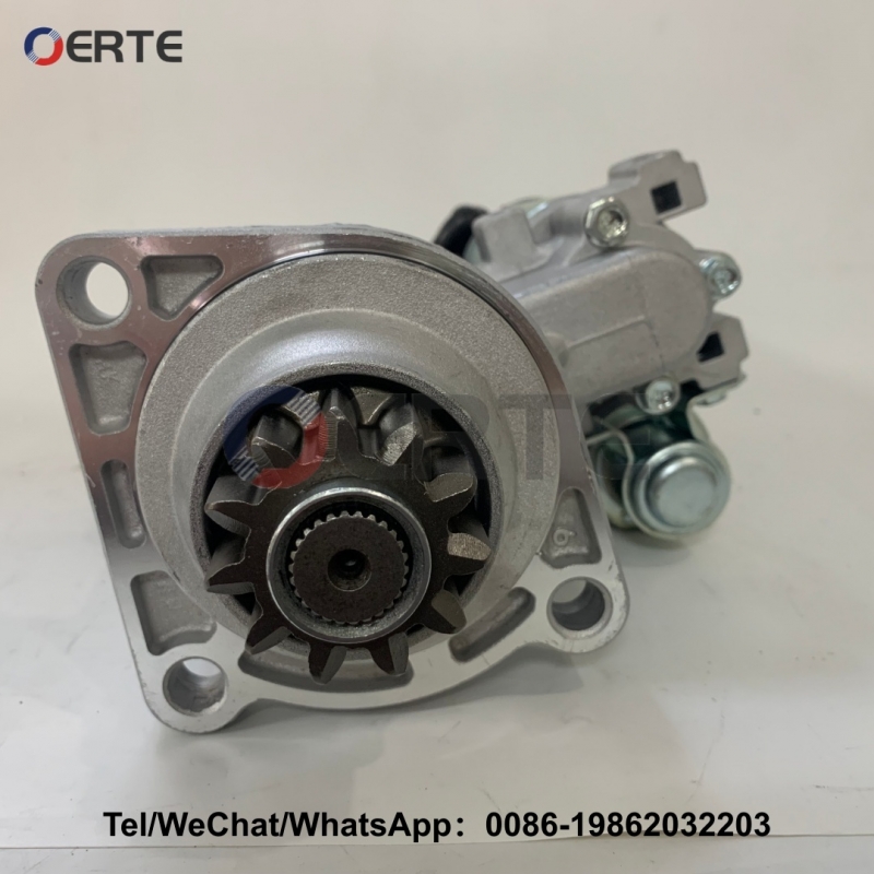 61260090562 Engine Starter Motor Assembly 24V 11T Compatible with Weichai WP10 Heavy Duty Trucks