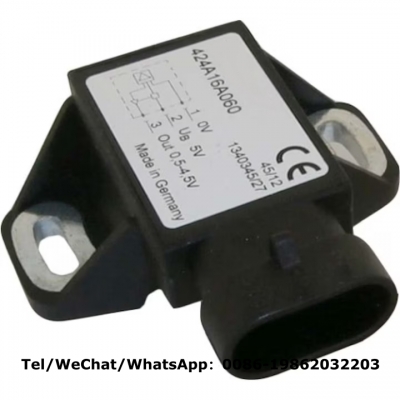 424A06A090B Non-Contact Angle Sensor | 90° Rotary Position Sensor for Industrial & Heavy Duty Machinery