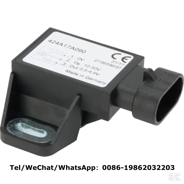 424A06A090B Non-Contact Angle Sensor | 90° Rotary Position Sensor for Industrial & Heavy Duty Machinery