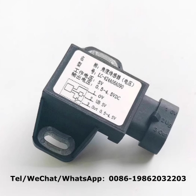 424A10A090 Non-Contact Angle Sensor | 90° Rotary Position Sensor for Heavy Duty Machinery