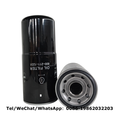 600-211-1231 Engine Oil Filter for Komatsu PC400-6 PC450-6 D155A D375A