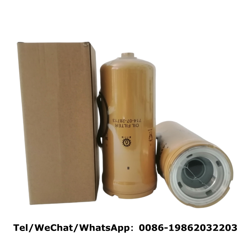 714-07-28713 Hydraulic Filter Compatible with Komatsu | Cross P550057 HF35041 P762908