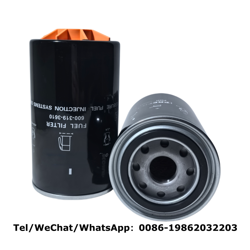 600-319-3610 Fuel Filter Compatible with Komatsu | Cross FF5612 P550882 BF7925 WIX 33973