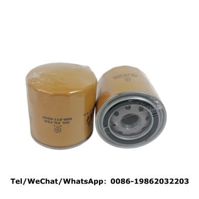 Heavy Duty Oil Filter 600-211-6240 600-211-6242 for Komatsu 4D95 6D95 Engine Wholesale
