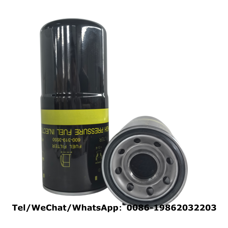600-319-3550 Fuel Filter Compatible with Komatsu | Cross P553500 BF7948 WIX 533948