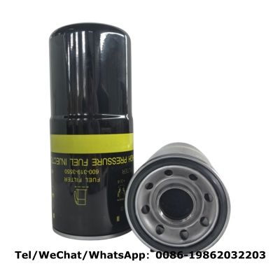 600-319-3550 Fuel Filter Compatible with Komatsu | Cross P553500 BF7948 WIX 533948