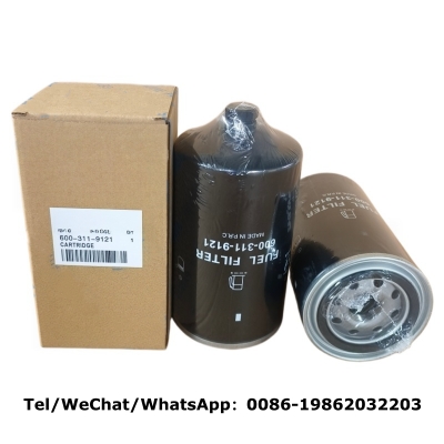 600-311-9121 Fuel Water Separator Compatible with Komatsu | Cross P551010 FS19815 BF46114 WIX 33971