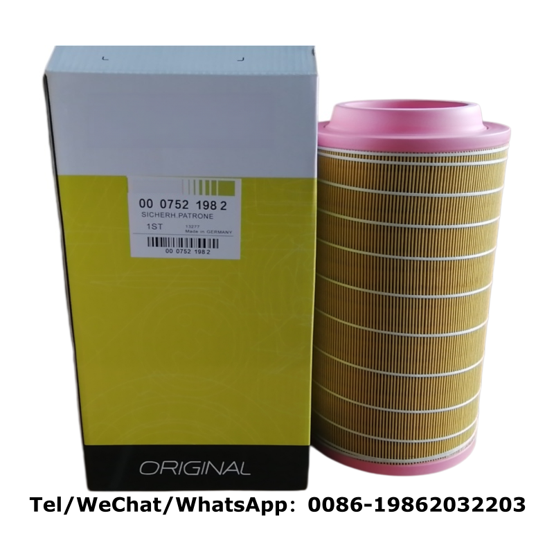 Tractor Outer Air Filter Element 7521982 Replacement | Fits Fleetguard AF26397, JCB 32/920401