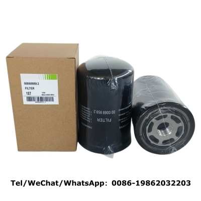 Heavy Duty 94mm OD 1-12 UN Thread Hydraulic Oil Filter 068959.2 Replacement Spin on Fluid Filter for Farm Machinery