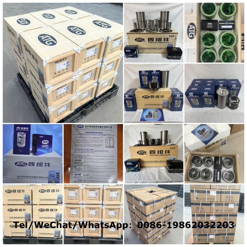 ATG PISTON LINER KITS for  WD615 WP12 WP10 SinotrukD12